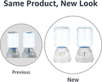 Amazon Basics Automatic Pet Water Dispenser and Gravity Food Feeder Set - Image 3