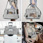 Cat Carriers, Dog Carriers, Pet Carriers – Airline-Approved Soft-Sided Bag - Image 3