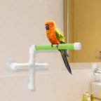 Bird Portable Suction Cup Shower Perch Window Wall Standing Platform - Image 4