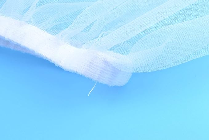 Bird Cage Seed Catcher Seeds Guard Parrot Nylon Mesh Net Cover Stretchy Shell - Image 2
