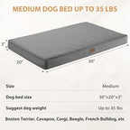 BFPETHOME Outdoor Dog Bed for Large Dogs, Waterproof, Orthopedic - Image 4