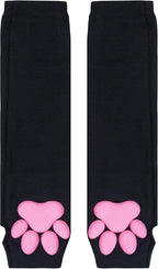 Nydotd Cat Paw Pad Mittens Gloves Kawaii Pink 3D Claw Fingerless Cute Cat - Image 5