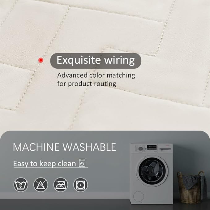 fuguitex Waterproof Dog Bed Cover Couch Cover, Anti-Slip Cat Mat Pet Pad Blanket - Image 5