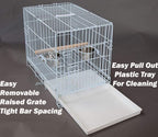 Collapsable Bird, Rabbit and Cat Carrier Travel Vet Carrier Cage - Image 4