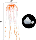 Lpraer 6 Pack Glow Jellyfish Floating Fish Tank Decorations Glowing Effect - Image 4