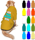 Custom Dog Clothes with Photo Name Logo Personalized Dog Sweaters by Mynvzrk