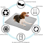 SOMOYA Dog Self Cooling Mat Pet Washable Cooling Pads Blanket Sleeping Kennel - Image 9