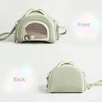 ABLAZEZAI Guinea Pig Carrier, Small Animal Travel Bag, Breathable Outdoor - Image 3