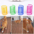 Andiker Interactive Cat Spiral Creative Spring Toy to Kill Time and Keep Fit - Image 4