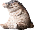 Mini Alligator Baby Statue Ornament, Cute Resin Crocodile Figurine, Tea Pet by BWWNBY