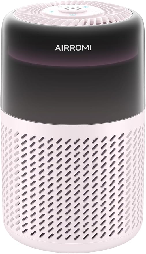 AIRROMI HEPA Air Purifier for Bedroom&Home, Pet Air Purifier for Home Pets by AIRROMI