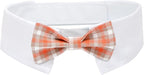 Segarty Dog Tuxedo Collar for Neck Girth 16.5-21.2in, Bow Tie Collar Black by Segarty