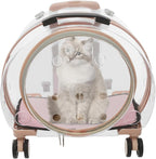 Transparent & Fully Breathable Hard Cat Carrier by CeRaBuRET