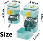 PODOO 24oz No Drip Bunny Water Feeder, Rabbit Water Dispenser, Hanging - Image 2