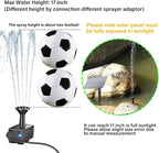 Biling Solar Water Pump Outdoor, Upgraded Solar Fountain Pump Kit - Image 6