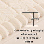 Sofa Cover Fuzzy Couch Cover for Pet, Couch Covers for Dogs Washable Non-Slip - Image 3