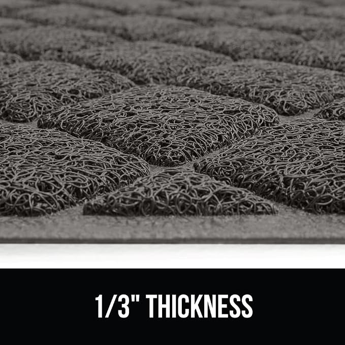 GORILLA GRIP Cat Litter Box Mat, Water Resistant, US Designed Kitty Litter - Image 9