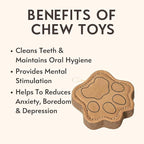 Natural Jute Dog Chew Toy – Tough Paw-Shaped Puppy Teething Toy, Durable & Safe - Image 3