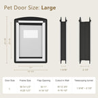 MAVRICFLEX Large Dog Door for Door - Image 5