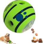 Interactive Puzzle Dog Treat Ball, Treat Dispensing Enrichment Dog Toys Ball by SHAKEANDLAUGH