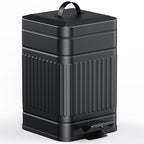 CEROELDA Small Trash Can with Lid-5L/1.3 Gal, Stainless Steel Outdoor Dog Poop by WelcometoCEROELDA