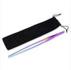 Mandala Crafts 15 Inches Rainbow Stainless Steel Straight Aquarium Tweezers - Image 4