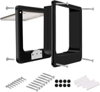 CEESC Large Cat Door for Interior/Exterior Door, Weatherproof, Rotary 4 Way - Image 6