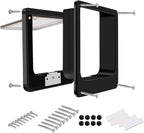 CEESC Medium Cat Door for Interior/Exterior Door, Weatherproof, Rotary 4 Way - Image 7