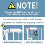 Extra Wide Baby Gates 48-53 Inch Child Dog Pet Gate Indoor Adjustable Safety - Image 6
