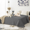 Waterproof and Non-Slip Dog Bed Cover and Pet Blanket Sofa Pet Bed Mat ，car by TcksstexFauxFurDogBedCover