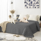 Waterproof and Non-Slip Dog Bed Cover and Pet Blanket Sofa Pet Bed Mat ，car by TcksstexFauxFurDogBedCover