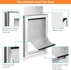 Ownpets Aluminum Dog Door, Pet Door - Image 2