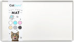 CatGuru Cat Food Mat, Small & Large Pet Placemat, 100% Waterproof Cat Feeding by CatGuru