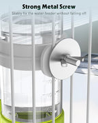 Pawfly Bird Water Dispenser, Automatic Water Feeder, Plastic Bird Cage Dispenser - Image 3