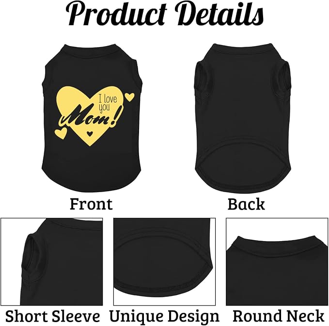 Custom Dog Shirt, Personalized Summer Breathable Pullover Pet Outfit - Image 3