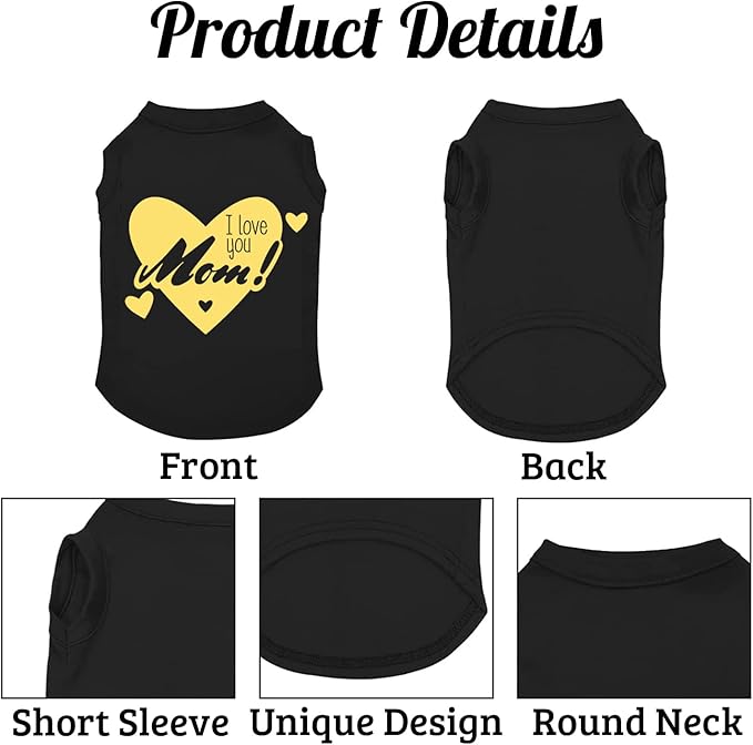 Custom Dog Shirt, Customized Summer Breathable Pullover Pet Outfit Personalized - Image 3