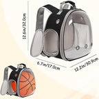 Guinea Pig Backpack, Space Capsule Bubble Window Small Animal Backpack - Image 2