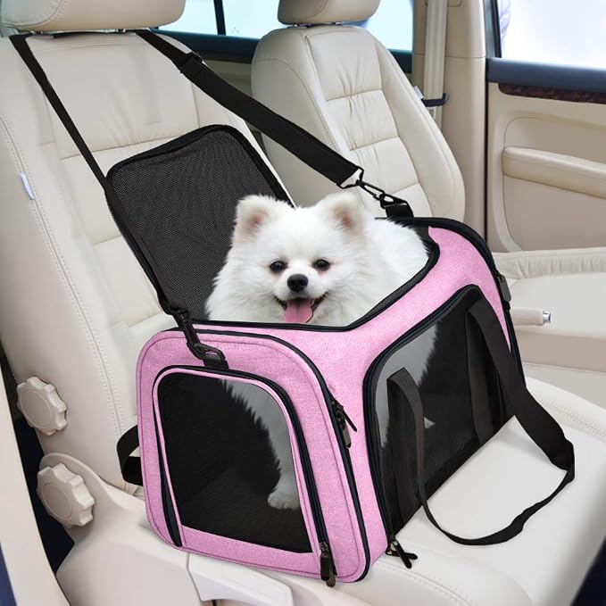 Henkelion Large Cat Carriers Dog Carrier Pet Carrier - Image 5