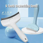 V-Tooth Deshedding Comb, Doggo Comfy Pet Comb Pro, Dog & Cat Grooming Brush - Image 3