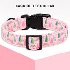 Unique Style Paws Christmas Dog Collar, Lightweight & Adjustable Pet Collar - Image 2