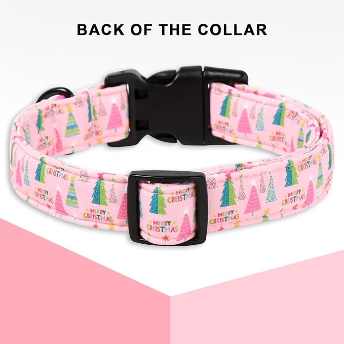 Unique Style Paws Christmas Dog Collar, Lightweight & Adjustable Pet Collar - Image 2