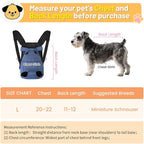 Inspack Dog Backpack Carrier/Cat Carrier, Adjustable Pet Front Carriers Travel - Image 2