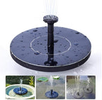 Solar Fountain for Bird Bath, Solar Powered Fountain Pump 1.5W Solar Water by LAWOHO