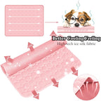 SOMOYA Dog Self Cooling Mat, Pet Washable Cooling Pad Blanket, Ice Silk Sleep - Image 2