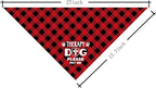 Dog Bandana, Emotional Support Animal Dog Bandana, Dogs Scarf Classical Printing - Image 2