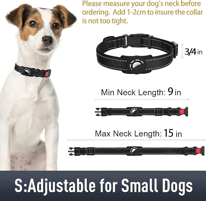 Airtag Dog Collar with AirTag Holder - Image 6