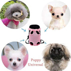 Dog Carrier Pink Legs Out Front Pet Carrier Backpack Comfortable Puppy Bag - Image 2