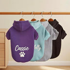 GODMERCH Custom Name Embroidered Dog Hoodie, Embroidery Dog Sweaters - Image 2