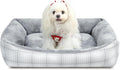MIHIKK Rectangle Dog Beds for Small Dogs & Cats, Orthopedic Sleeping Pet Bed by MIHIKKPet%E2%80%99sHome