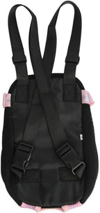 Pet Dog Puppy Cat Carrier Five Holes Backpack Double Shoulder Straps Mesh Front - Image 2